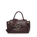 Borsa a mano Federica V small<BR/> 73BS9ER02 FEDERICA VBORDEAUX V° 73 