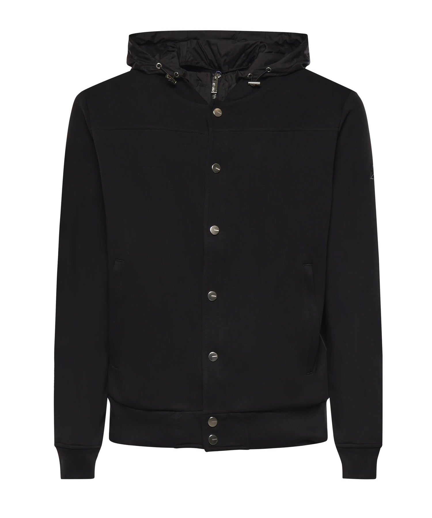 Giubbotto in misto cotone con logo HE1420005 NERO HESKIMO 