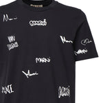 T-shirt con stampa Multigram HUMU0198DP USCY34LOB99 MARNI 