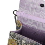 Borsa a mano mini Valentino Garavani Vsling con strass motivo Flowerism e logo gioiello 8W2B0R91 NCTDAK VALENTINO GARAVANI 