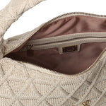 Borsa a spalla con logo 73BS9MB01 DALIAOFF WHITE V° 73 