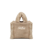 Mini bag Vanity shearling rib in misto lana VAMI022 00295I MC2 SAINT BARTH 