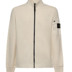 Track jacket in felpa di cotone L1S156100018 S0410V0093 STONE ISLAND 