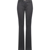 Pantaloni in fresco di lana gessato DP923 ES0080D903 DONDUP 