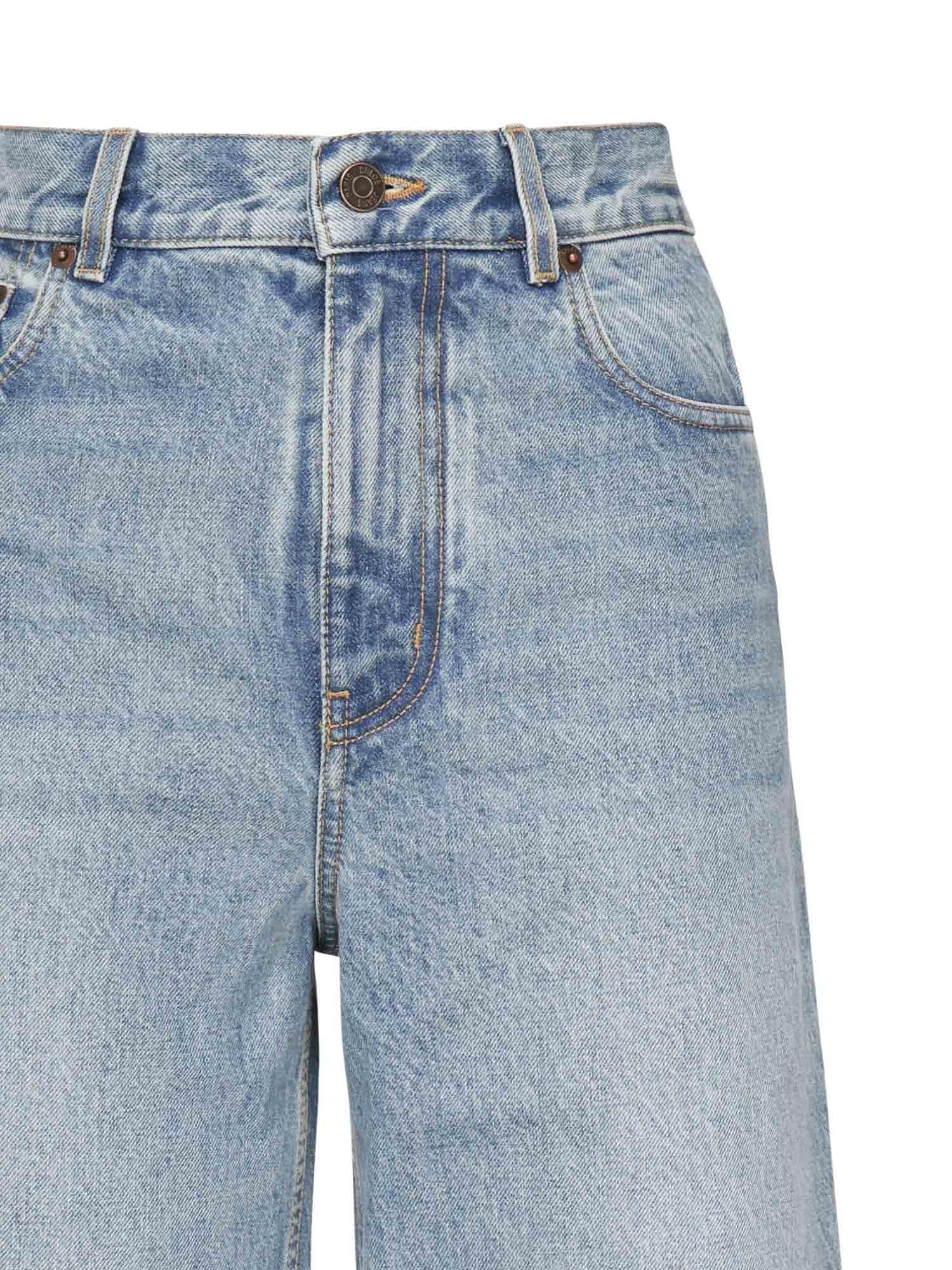 Jeans cropped in denim CHC25UDP33253 44N CHLOÉ 