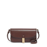 Borsa a spalla media Saddle Flat in pelle 105349 A1ZXR49Q PINKO 