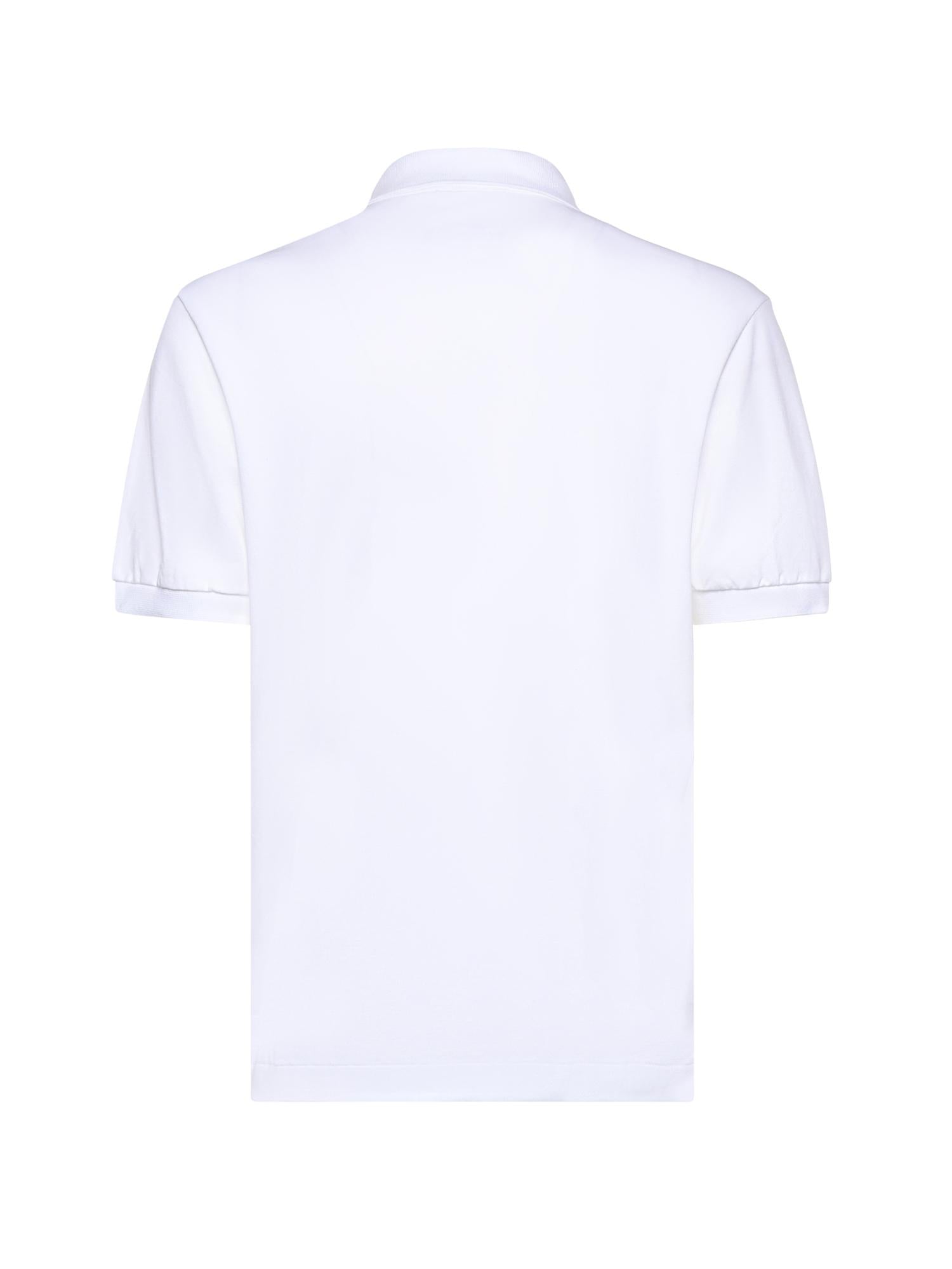 Polo in misto cotone con logo PH9851 001 LACOSTE 