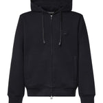 Felpa con zip in misto cotone AF10013 EM004538UB118 EMPORIO ARMANI 