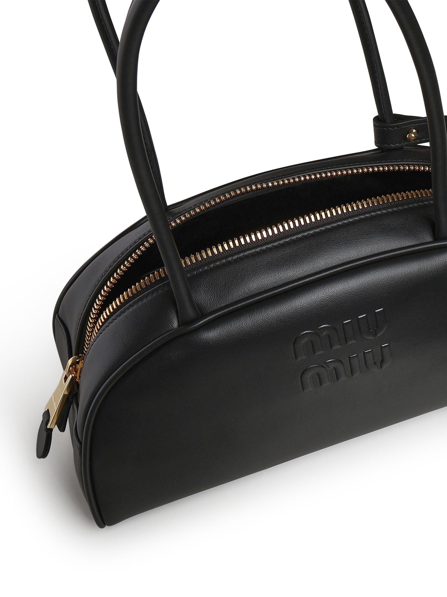 Borsa Beau in pelle 5BB193 2CRWF0002 MIU MIU 