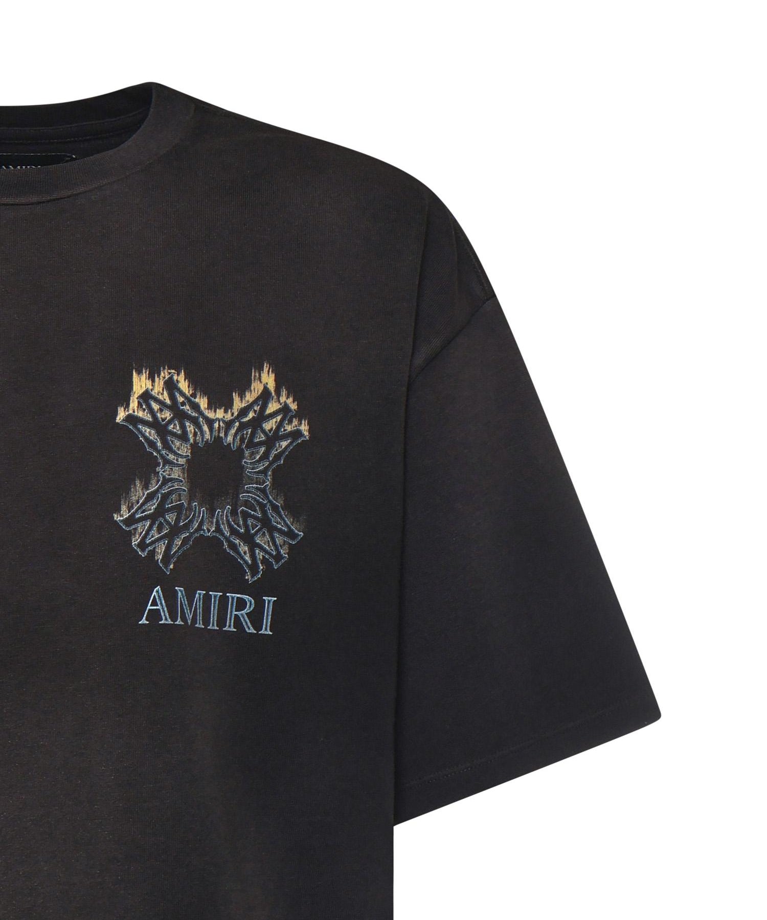 T-shirt con stampa in cotone AMTOJR1112 001 AMIRI 