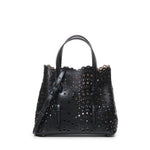 Borsa Mina 20 in pelle di vitello AA1S06720C0A44 999 ALAIA 