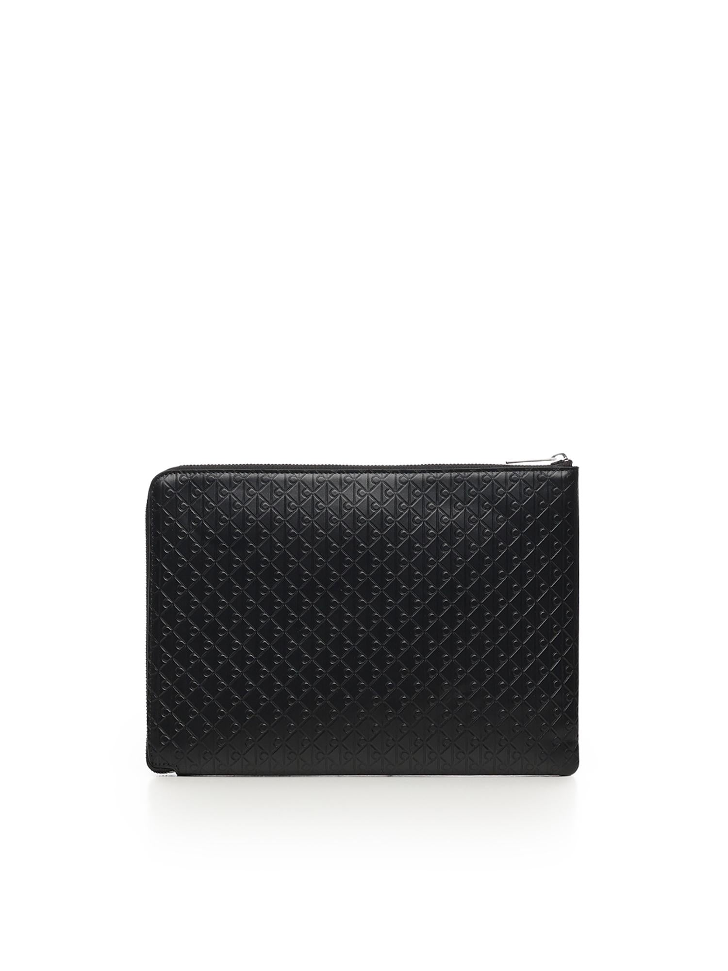 Pochette monogram in pelle LV04D1089G UB1 CALVIN KLEIN 