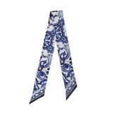 Foulard in twill con stampa maiolica FS215A GDAOYHA3OO DOLCE & GABBANA 