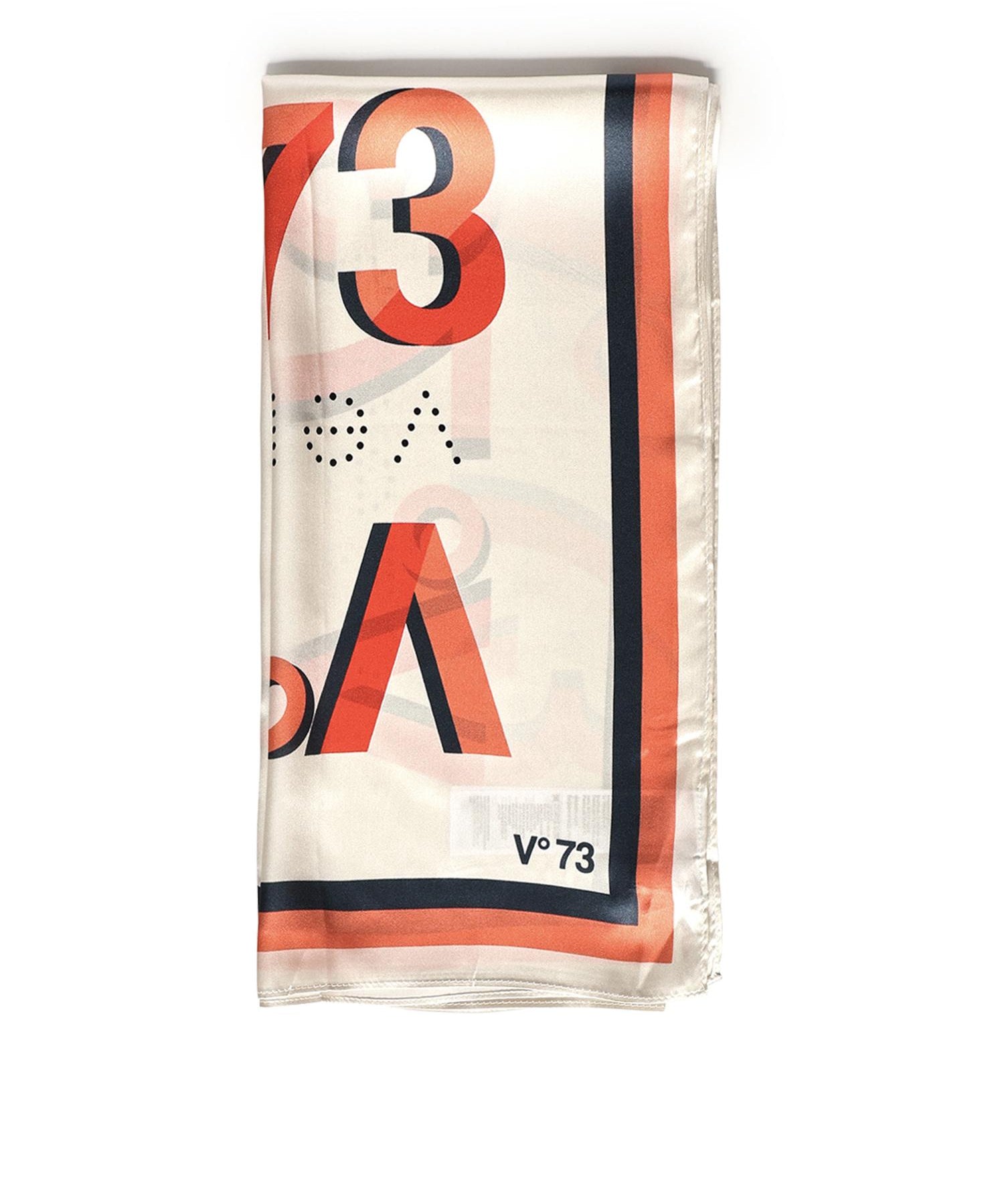 Foulard Alexandra con logo 73FD8Y801 ALEXANDRACORAL/MULTICOLOR V° 73 