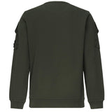 Felpa girocollo con tasche sulle maniche K2S156100008 S0A20V005E STONE ISLAND 