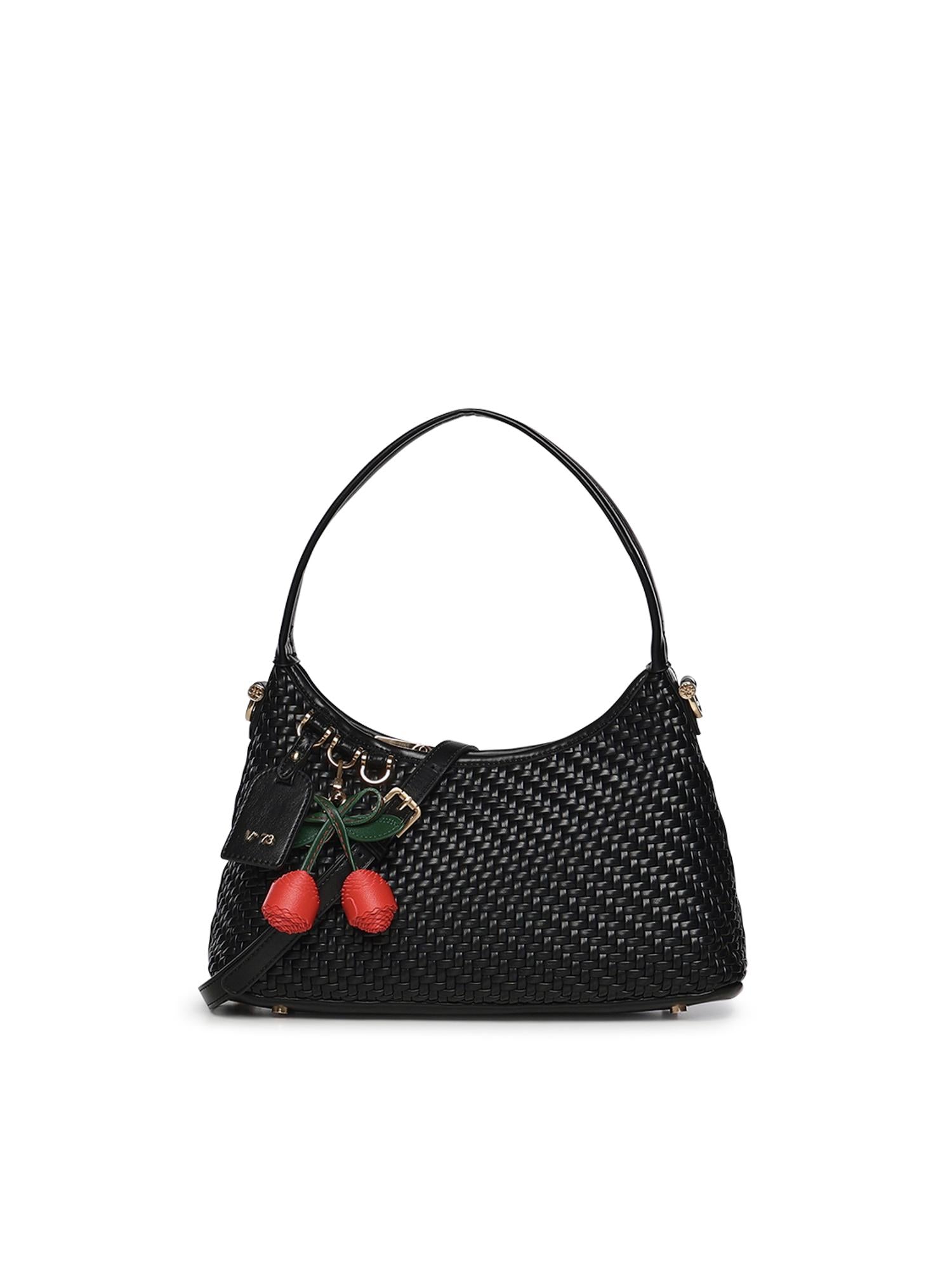 Borsa a spalla Zelda in pelle 73BS9O603 ZELDANERO V° 73 