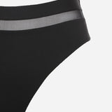 Slip bikini a vita alta con applicazione logo pe 2021 FS84L0 -F0009 FISICO 