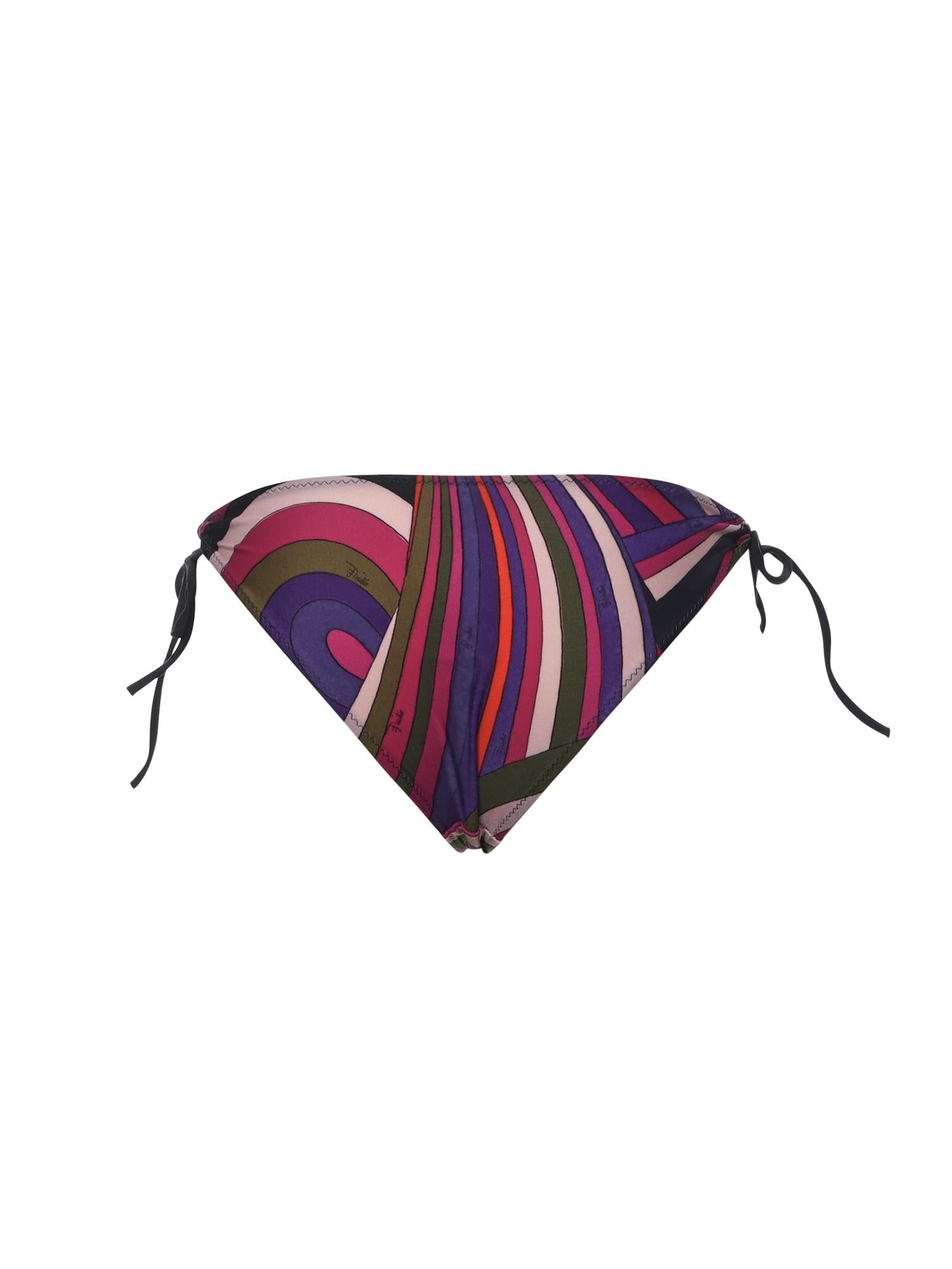 Slip bikini con stampa Iride 5UMX27 5U755011 PUCCI 