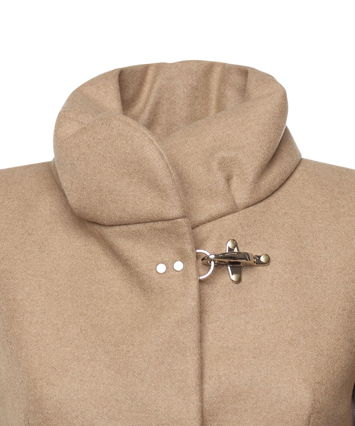 Cappotto Romantic in panno di lana mélange NAW5051Y050XMY C813 FAY 
