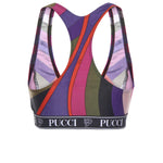 Top in lycra con stampa Iride 5UTP56 5U755011 PUCCI 