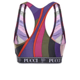 Top in lycra con stampa Iride 5UTP56 5U755011 PUCCI 
