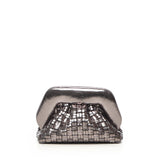Borse Tia microintrecciata<BR/> TMFW25GMWL125 DARK SILVER THEMOIRè 