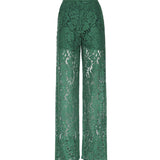 Pantaloni in pizzo cordonetto FTCPTT HLMTBV8433 DOLCE & GABBANA 
