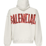 Hoodie Con Zip Security Tape 826162 TSVF83341 BALENCIAGA 