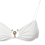 Top bikini Miniscule 24047065 WHITE CHRISTOPHER ESBER 