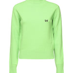 Maglione girocollo con logo 812107 T17143232 BALENCIAGA 