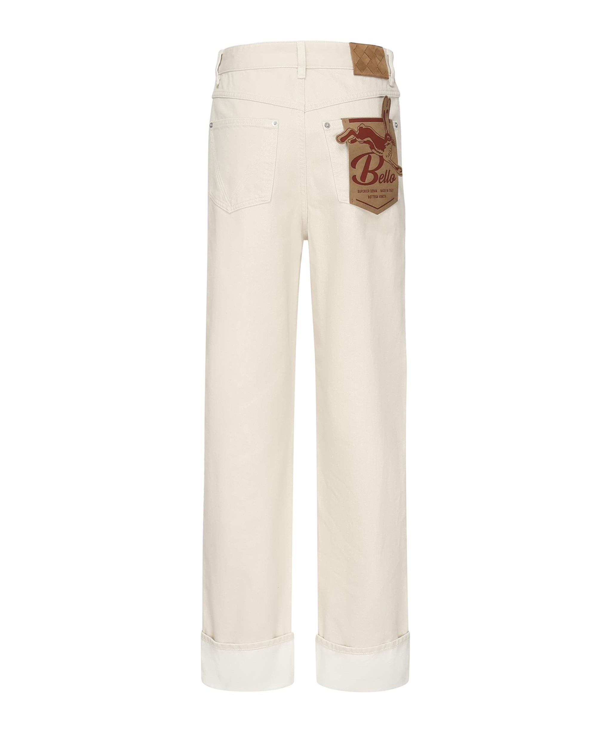 Jeans con risvolto 824659 V5DV09247 BOTTEGA VENETA 