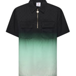 Camicia con stampa monogramma all-over MPF25SH198 01 CASABLANCA 