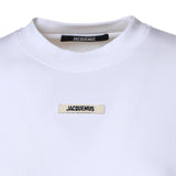 T-shirt in cotone Gros Grain TSW00155AJ00124 100 JACQUEMUS 