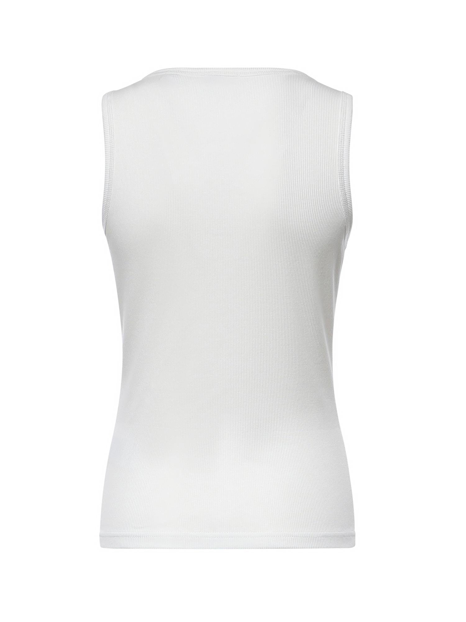 Tank top in cotone 8127208 B7078 BURBERRY 