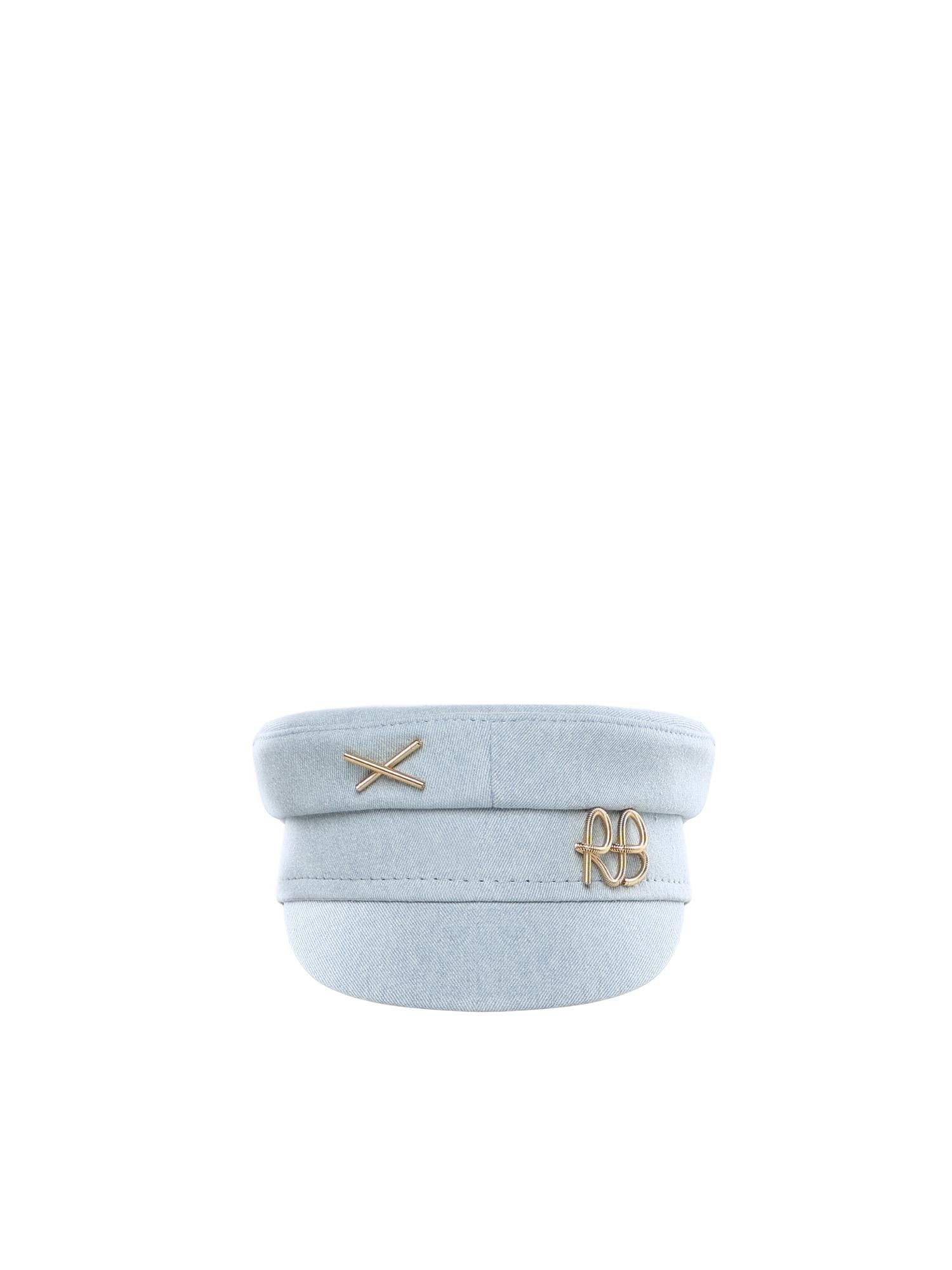 Cappello Baker Boy in denim KPC075PS26  RUSLAN BAGINSKIY 