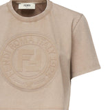 T-Shirt cropped con logo FS9715 ASNIF1RX9 FENDI 