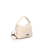 Borsa a spalla Isabella con charm 73BS9D001P ISABELLAECRU V° 73 