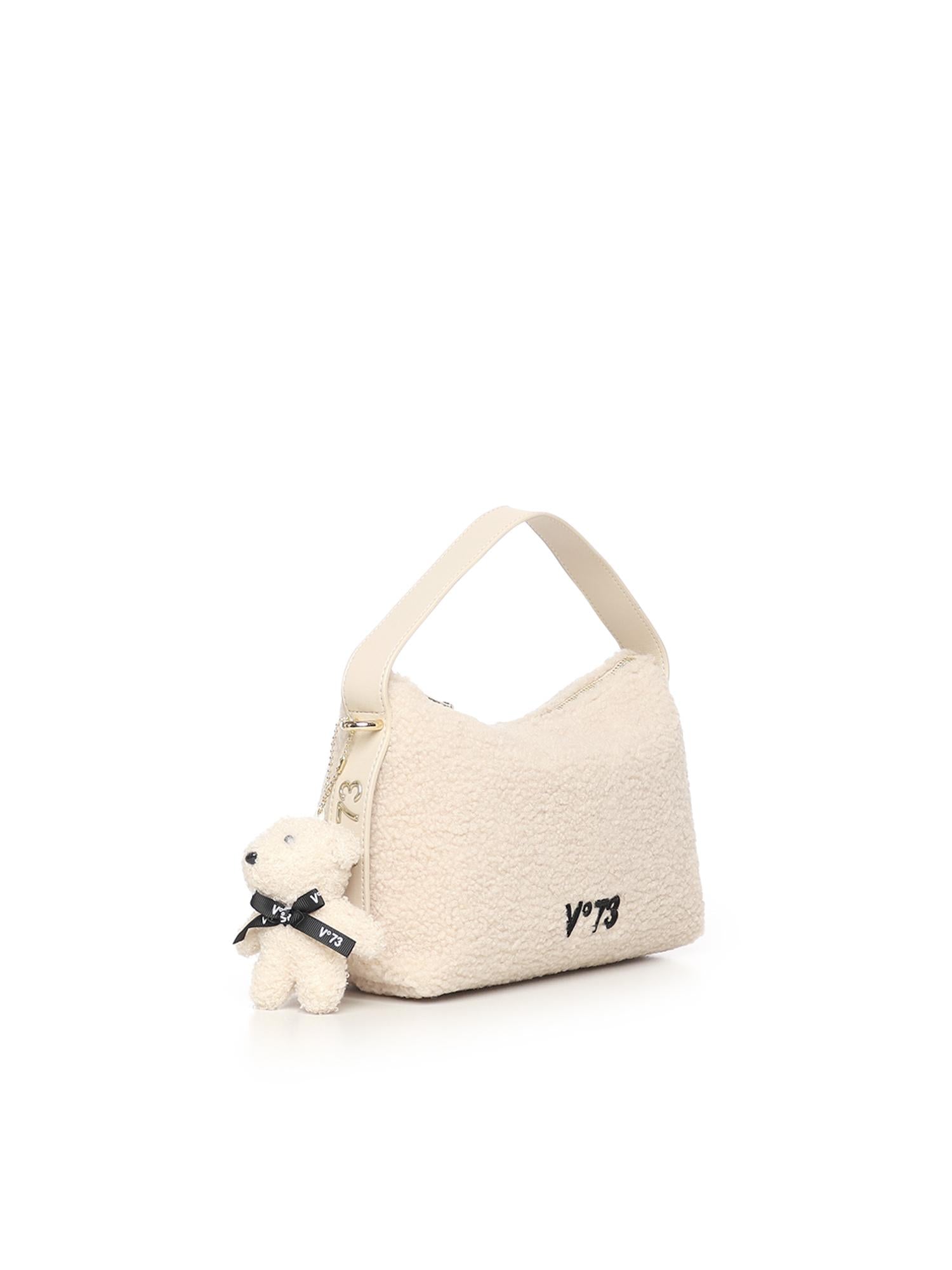 Borsa a spalla Isabella con charm 73BS9D001P ISABELLAECRU V° 73 