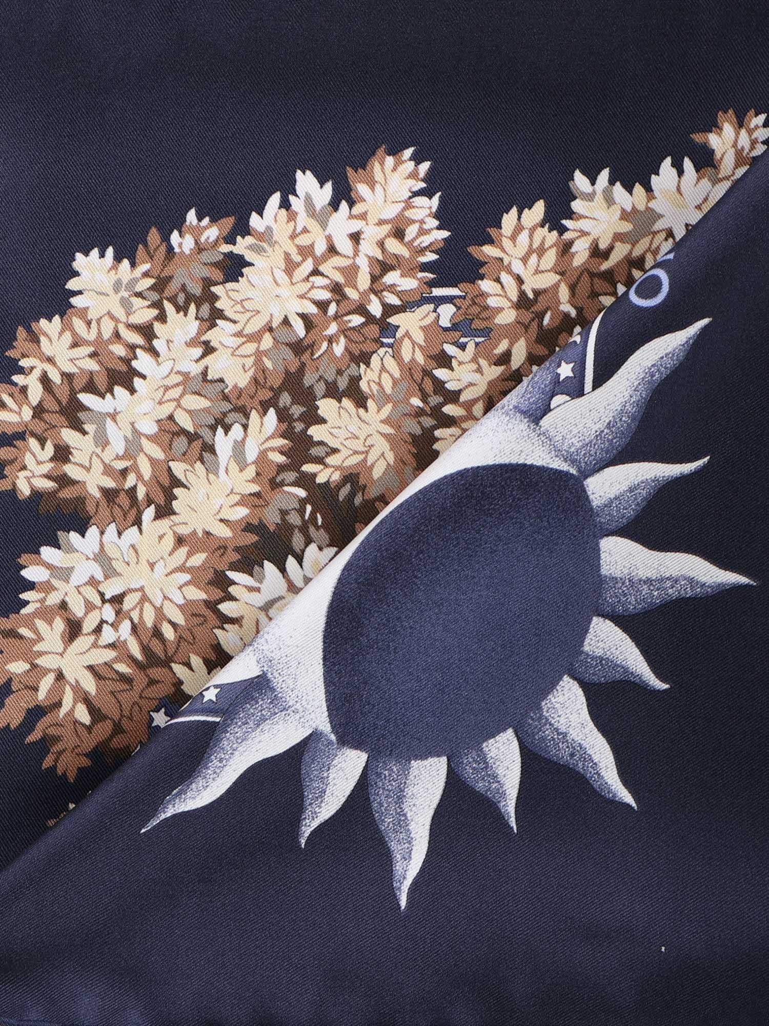 Foulard in seta con stampa 310184 775495002 FERRAGAMO 