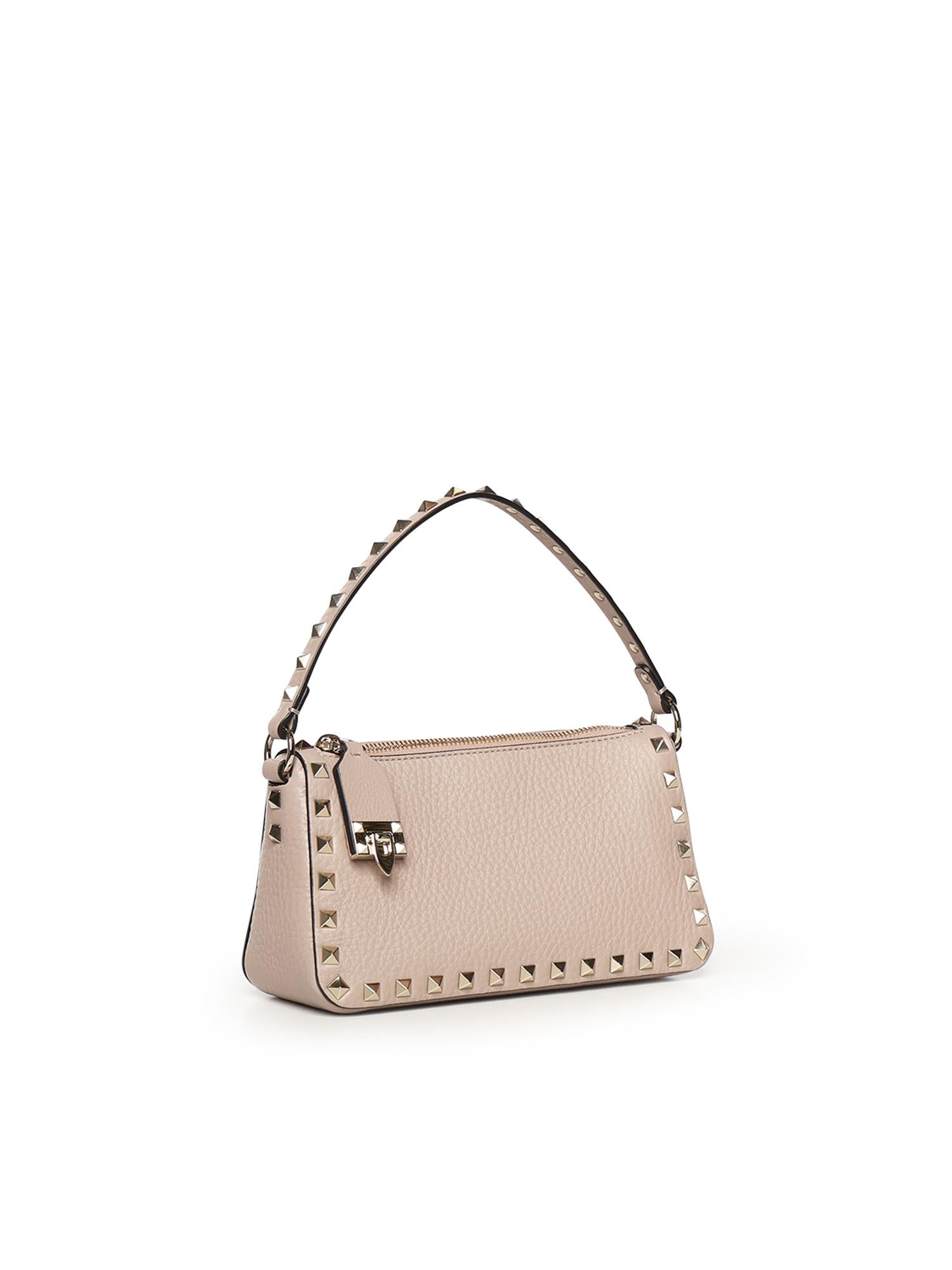 Borsa piccola a tracolla Rockstud in vitello 8W2B0J47 VSFP45 VALENTINO GARAVANI 