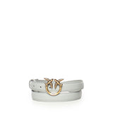 Cintura sottile Love Birds in pelle 100143 A0F1K32Q PINKO 