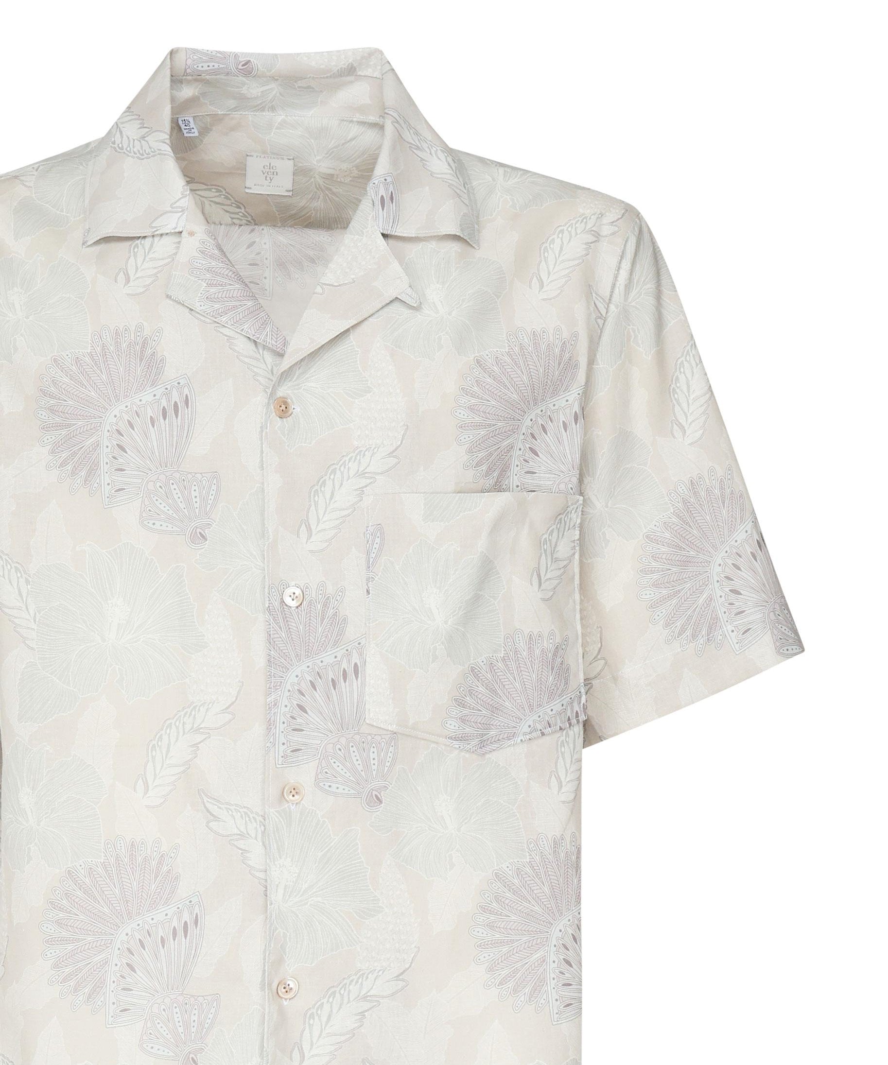 Camicia con stampa paisley K75CAMK07TES0K227 02-47 ELEVENTY 