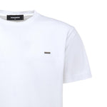 T-shirt con logo in cotone S74GD1253 D20020100 DSQUARED2 