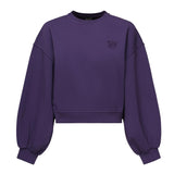 Felpa cropped con logo 105510 A2RBW79 PINKO 