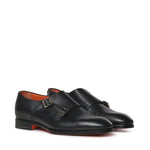 Doppia fibbia in pelle MCAD19027JC6B NTGN01 SANTONI 