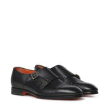 Doppia fibbia in pelle MCAD19027JC6B NTGN01 SANTONI 
