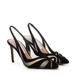 Slingback Lune in suede LNEMIDL0 SFE000 AQUAZZURA 