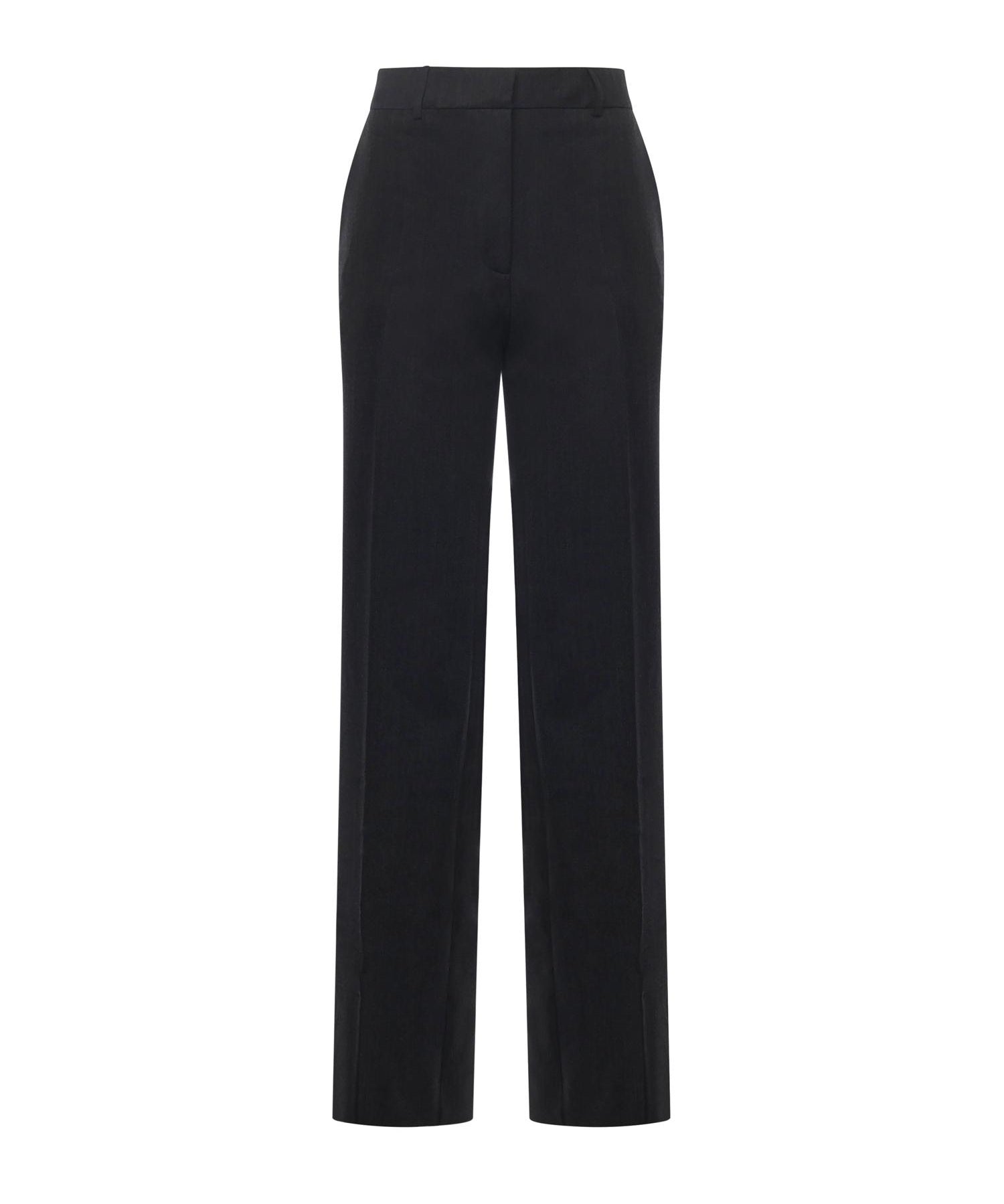 Pantalone straight leg con costruzione sartoriale DP9947 LAVAGNA OTTOD'AME 