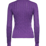 Maglia in cotone a trecce 211971869 503 POLO RALPH LAUREN 