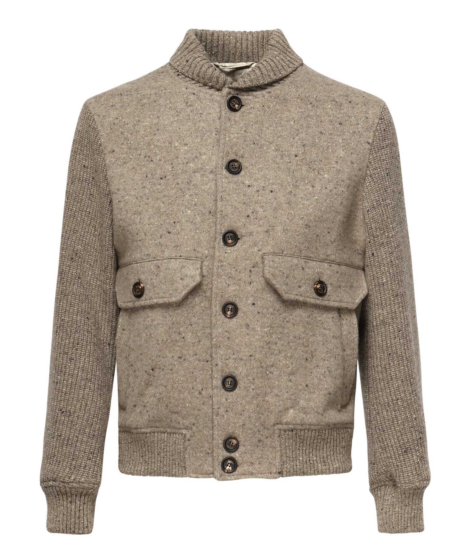 Giacca in misto lana<BR/> L75GBTL06TES0L113 80-80 ELEVENTY 